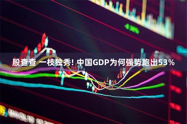 股查查 一枝独秀! 中国GDP为何强势跑出53%